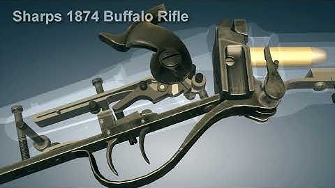 Sharps 1874 Buffalo Rifle. How it works | 3dGun