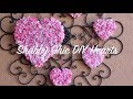 Shabby Chic DIY Hearts Under $5 Upcycled