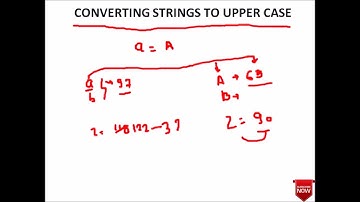 LOWER CASE TO UPPER CASE -STRING CONVERSION IN C-61
