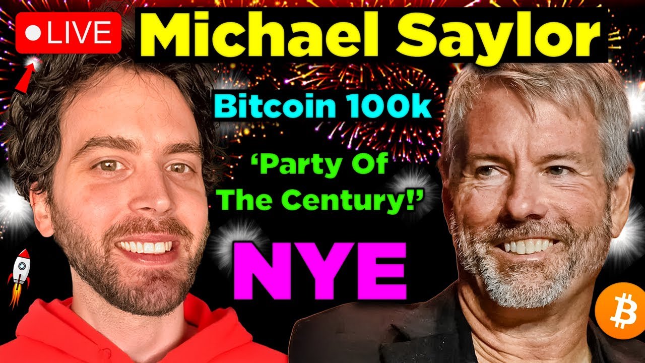 Michael Saylor’s Bitcoin 100k NYE Party - LIVE w Altcoin Daily