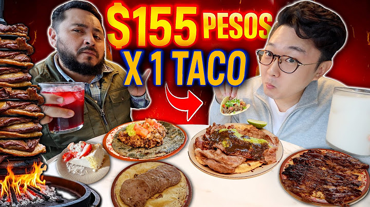 PROBANDO TACOS en ZONA DE MILLONARIOS ¿Valen la pena?
