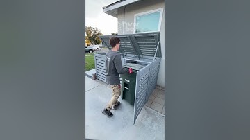 Have you dressed up your trash cans yet? Get into the holiday spirit with our stylish TrashCanBox!