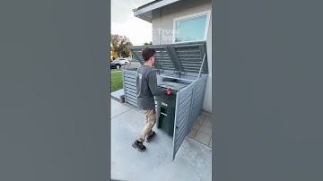Have you dressed up your trash cans yet? Get into the holiday spirit with our stylish TrashCanBox!