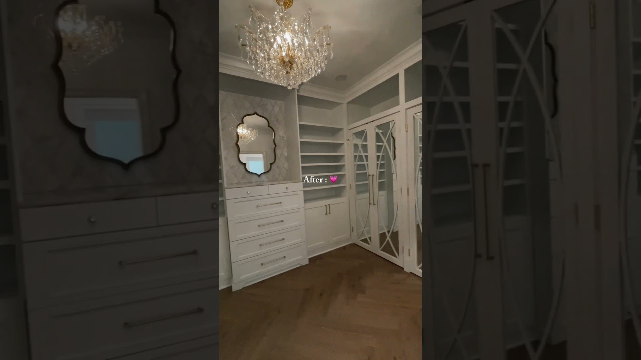 Before & After: Luxury Walk-In Closet Transformation ✨👗 