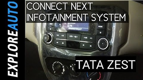 CONNECT NEXT INFOTAINMENT OF TATA CARS, TATA TIGOR , NEXON , ZEST , HEXA