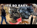 How To Remove A Duramax Engine