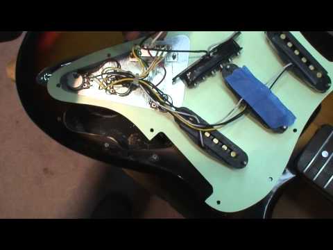 How to MAKE and WIRE a dummy coil for a Strat. SIMPLE!