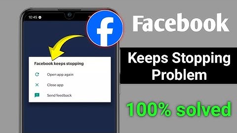 How to Fix “Facebook Keeps Stopping” Problem (2025) | Facebook App Not Working Solution