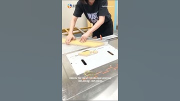 Máy cưa gỗ công nghiệp JT 7 cắt chéo gỗ đơn giản chính xác #maycuagocongnghiep #maycuagobantruot