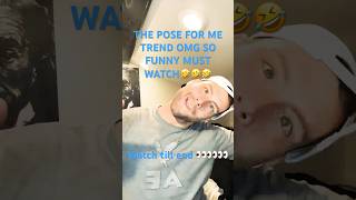 I Tried TikTok's Disturbing Pose Trend🤣🤣🤣 #shorts #funny #comedy