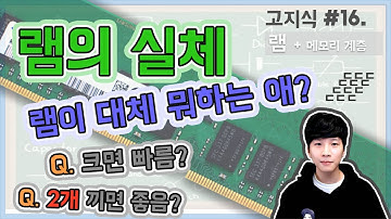 RAM 램의 이중성(feat. 메모리 계층) 램의 특징과 역할