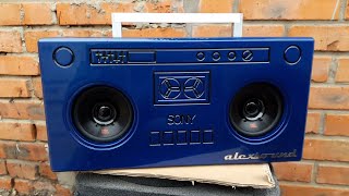 DIY portable boombox