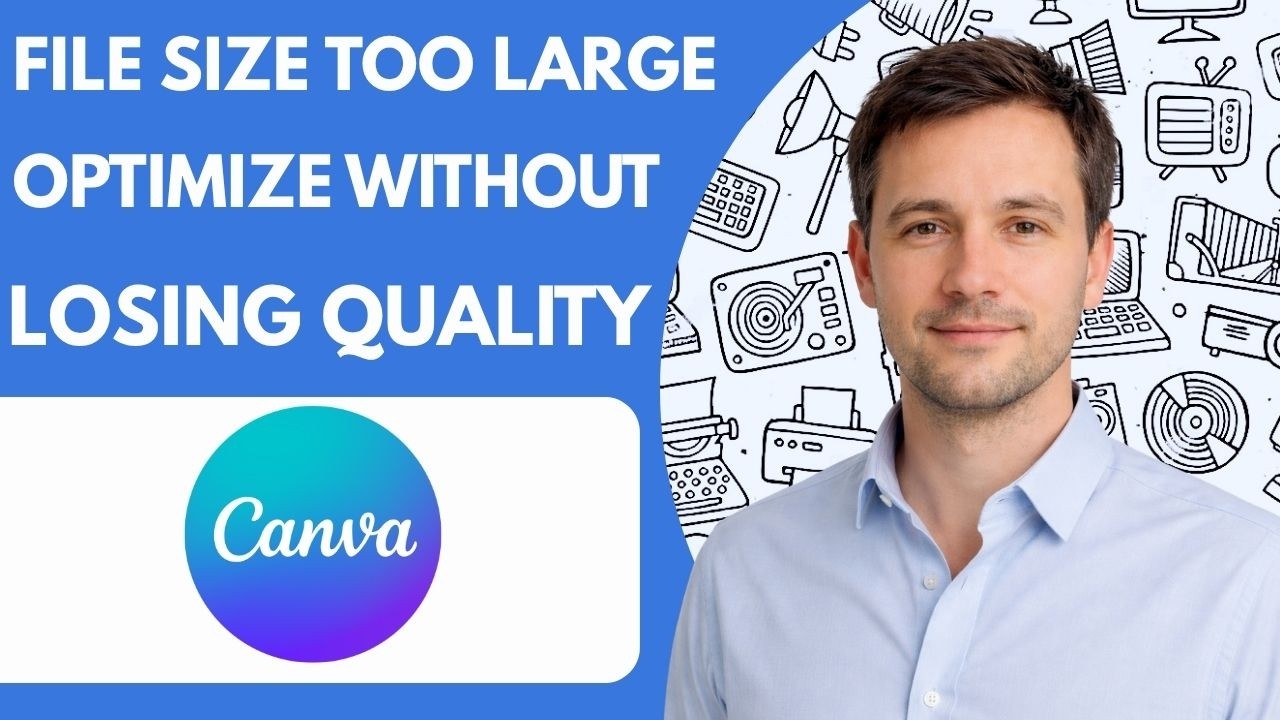Canva File Size Too Large Optimize Without Losing Quality - YouTube