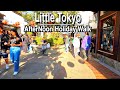 Downtown LA Little Tokyo Holiday Walk CA | 5k 60 City Sounds