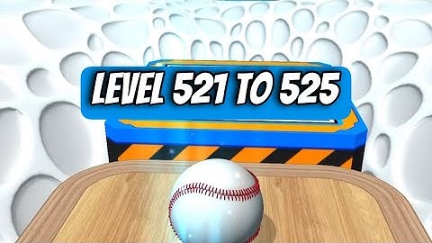 Going Balls SpeedRun Gameplay. Level 521 - 525.