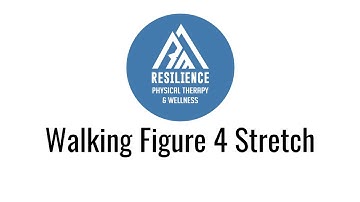 Walking Figure 4 Stretch