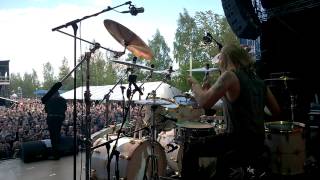 Stratovarius performing Speed Of Light @ South Park Festival, Tampe...