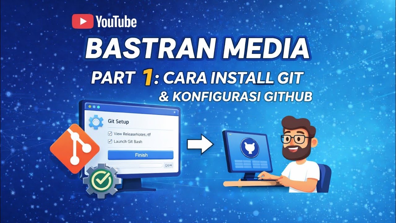 Part 1 | Cara Install Git & Konfigurasi Github di Windows 11 | Lengkap ...