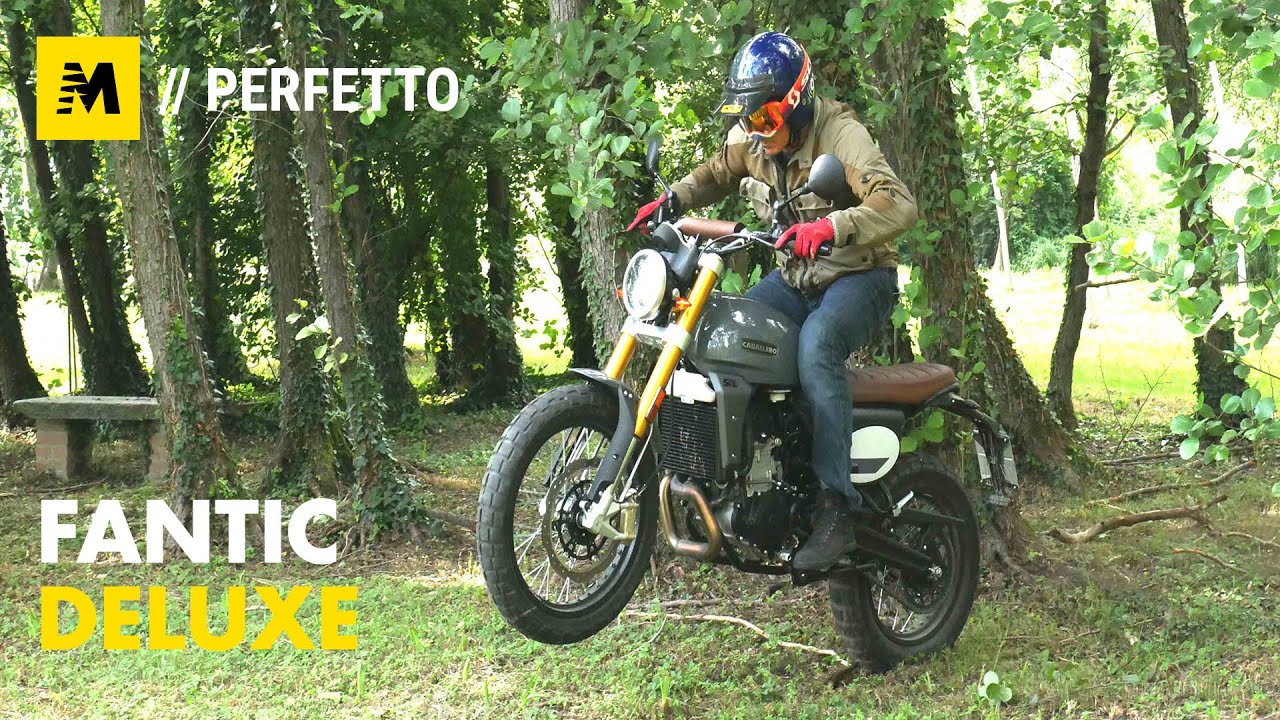Fantic Motor 500 DELUXE - TEST. Ecco la versione più elegante del Caballero  - YouTube