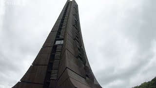 「北海道百年記念塔」内部を公開　解体方針、見納めの可能性