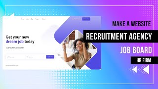 Create a Job Board, Recruitment Agency, and HR Firm Website | Recruitment Agency Elementor WP Theme