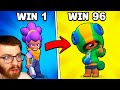 IF I WIN.. I MOVE TO THE NEXT BRAWLER... 😯 (every brawler challenge)