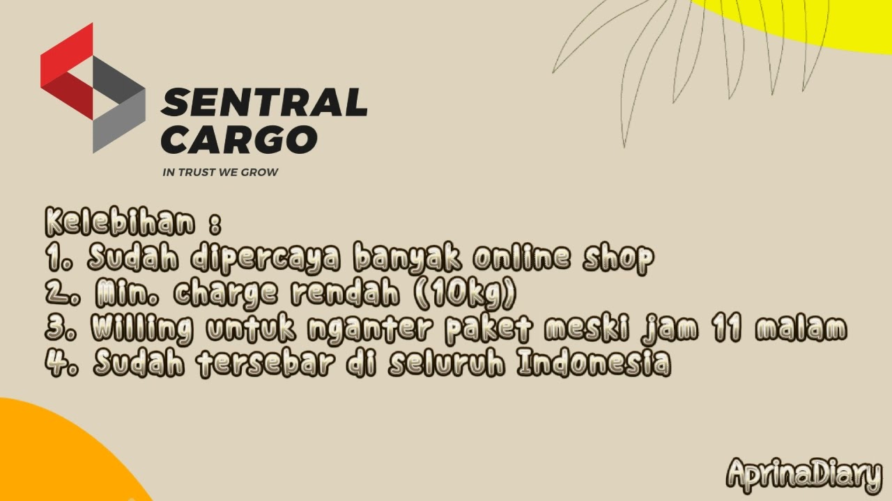 REKOMENDASI JASA CARGO ANTAR PULAU HARGA EKONOMIS | Aprina Diary