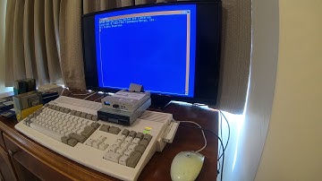 Amiga booting from external floppy drive (no boot selector chip)