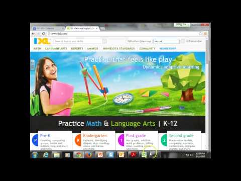 How to login to iXL