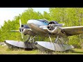 Beech 18 with floats