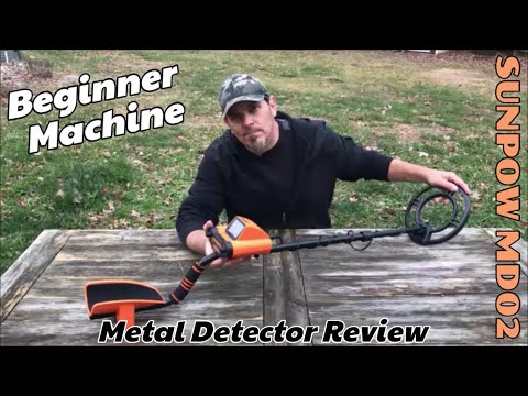 The SUNPOW MD02 Metal Detector Review - A Beginners Machine Guide