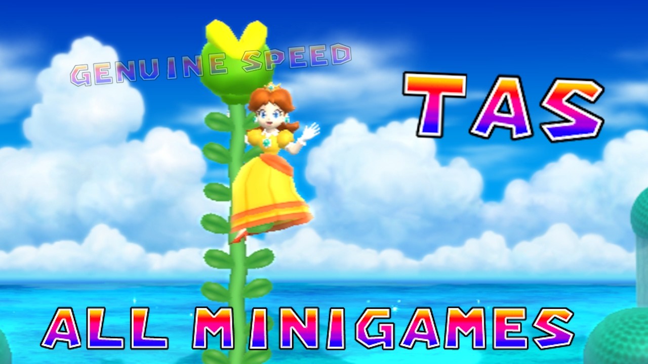 Mario Party 9 - All Minigames [TAS]