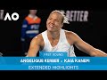 Angelique Kerber v Kaia Kanepi Extended Highlights (1R) | Australian Open 2022