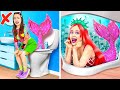 DIY Colorful Rainbow Toilet 🌈 #shorts image