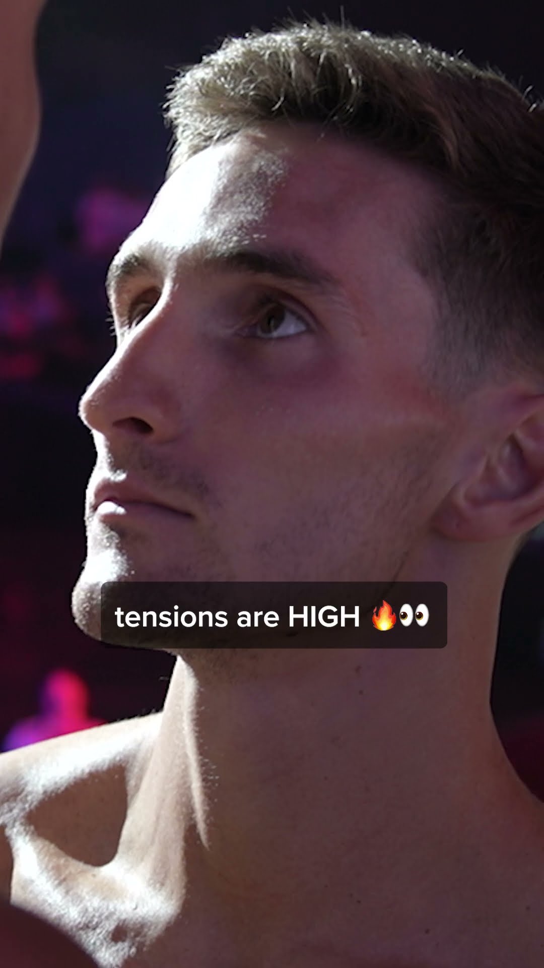 High-stakes staredown ? Who’s got the mental edge going into the fight for interim gold? ?