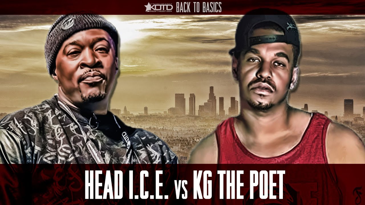 KOTD - Rap Battle - Head I.C.E. vs KG The Poet