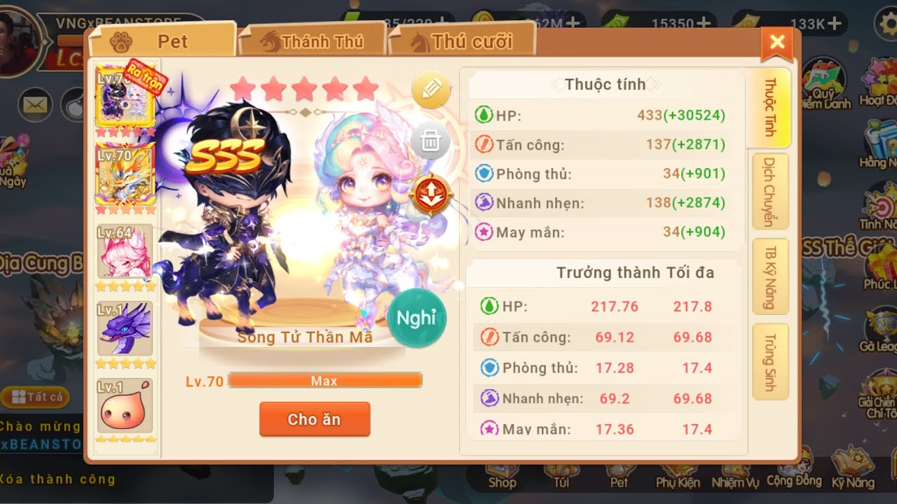 Gunny Origin | Siêu Phẩm Song Tử Thần Mã Cấp SSS - 1 Trong 2 Gamer Duy Nhất Toàn LSV Sở Hữu