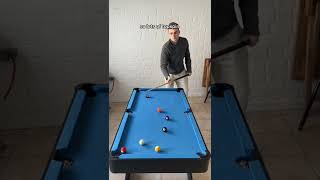 Learn billiards : Mini pool 9ball runout with commentary. #billiards #billiard #8ball #shorts