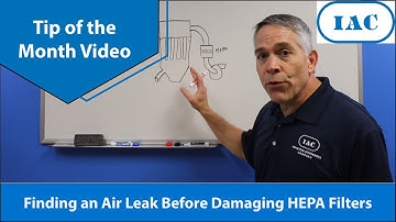 Why Finding a Ventilation System Air Leak Before Damaging HEPA Filters is Important