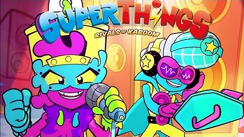 ⚡SUPERTHINGS💥|¡LA CANCIÓN DE SONGSTAR & FREESTYLE!🎤🎨|