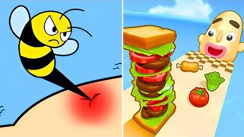 Sandwich Runner VS Help Me Tricky Puzzle - All Levels SpeedRun Gameplay Android iOS Ep1