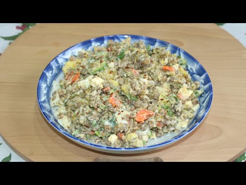 მწვანე ოსპის სალათა