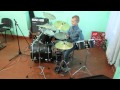Rammstein - Waidmanns Heil - Drum Cover - Drummer Daniel Varfolomeyev 10 years