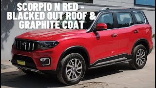 Mahindra Scorpio N Red Color- Should You Ditch Black Color?