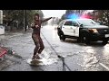 Flood surfing with lapd