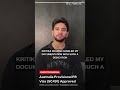Australia PR Visa Approved | Mr. Kartik thanks Team WeAbide® for his Australia 491 visa approval