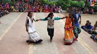 Gujarati Girls Dance..... પ્રાથમિક શાળામાં બાળકો નો Live ડાન્સ Guja...