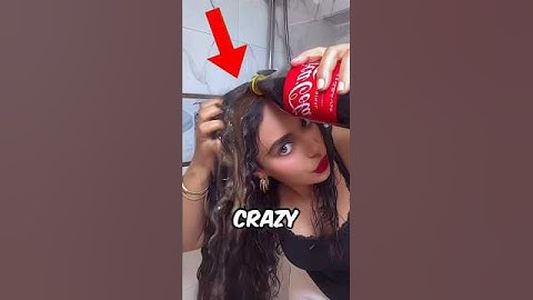 The Effects of Using Coke on Your Hair 😨