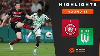 Highlights: Western Sydney Wanderers v Western United – Round 11 Hyundai A-League 2019\/20 Season