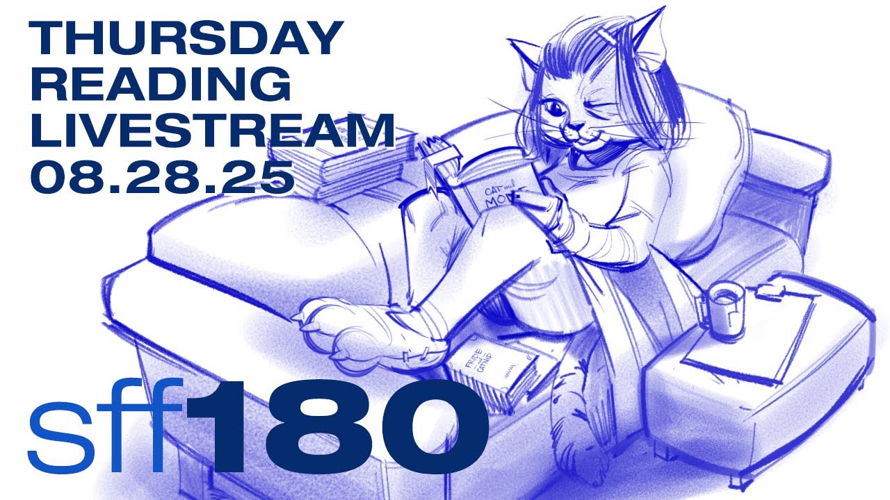 SFF180 Live | Thursday Night Reading Hangout | August 28, 2025